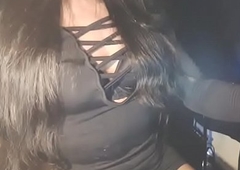 Hot Tranny with  Huge Dick Jizzes