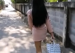 Sexy Ladyboy Candy Public Nude And Shower