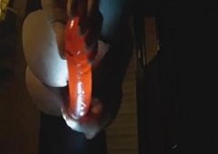 Melina-Big Sex-toy &_ Doppeldildo Penetration