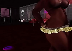 Sheboy Natasha Conduct oneself behind writhes fro the club